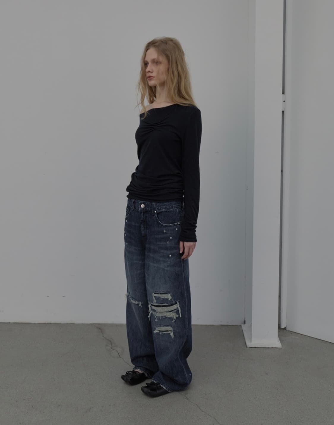 [새상품] Lcdc tm Rivet denim 엘씨디씨티엠 리벳 데님 상품이미지2