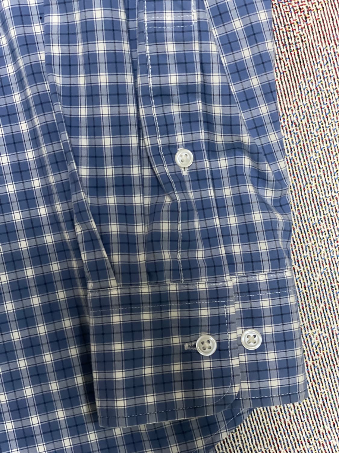 [XL] uniqlo brodcloth check shirts 상품이미지3