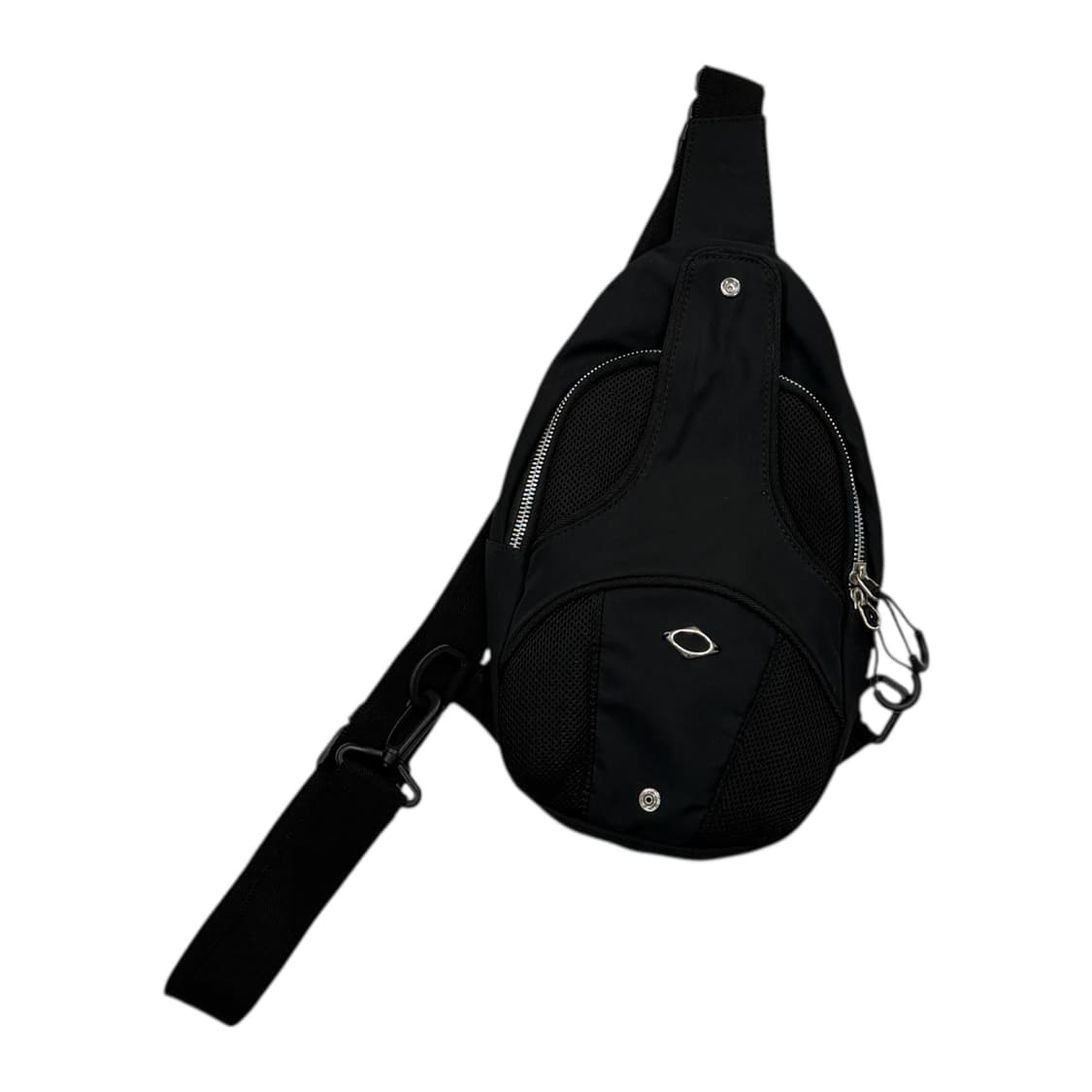 미스치프 폴더블 슬링백 가방 블랙 상품이미지1