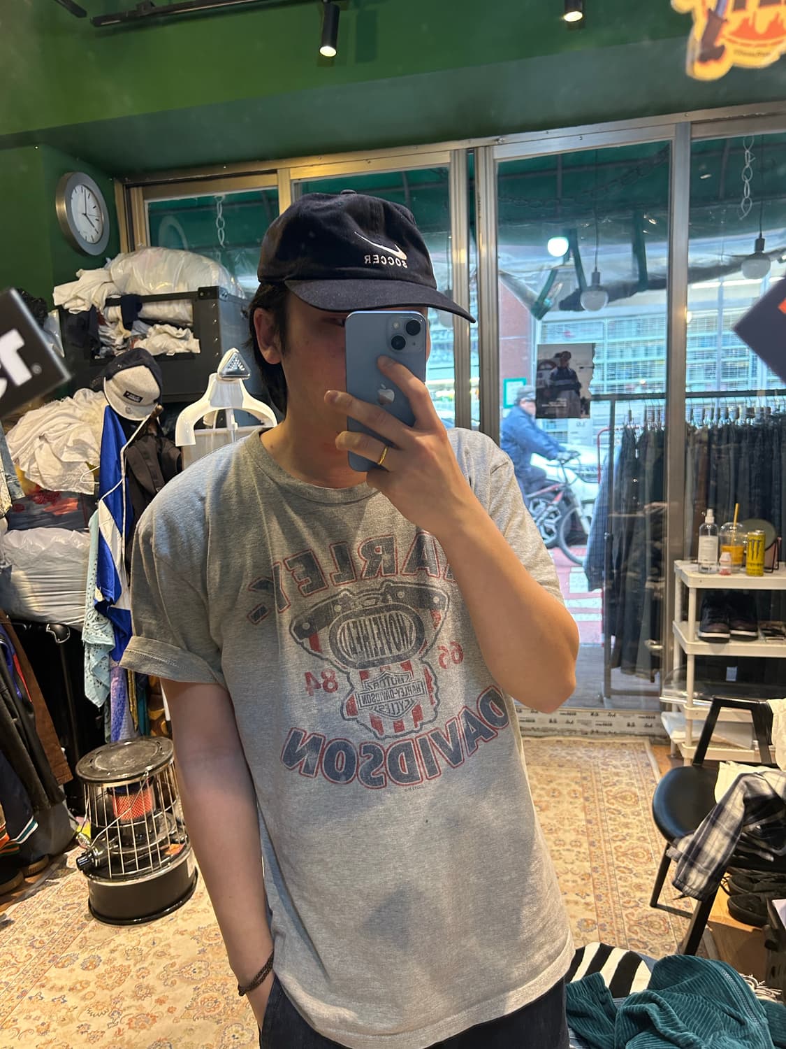 빈티지 나이키 싸커캡 상품이미지5