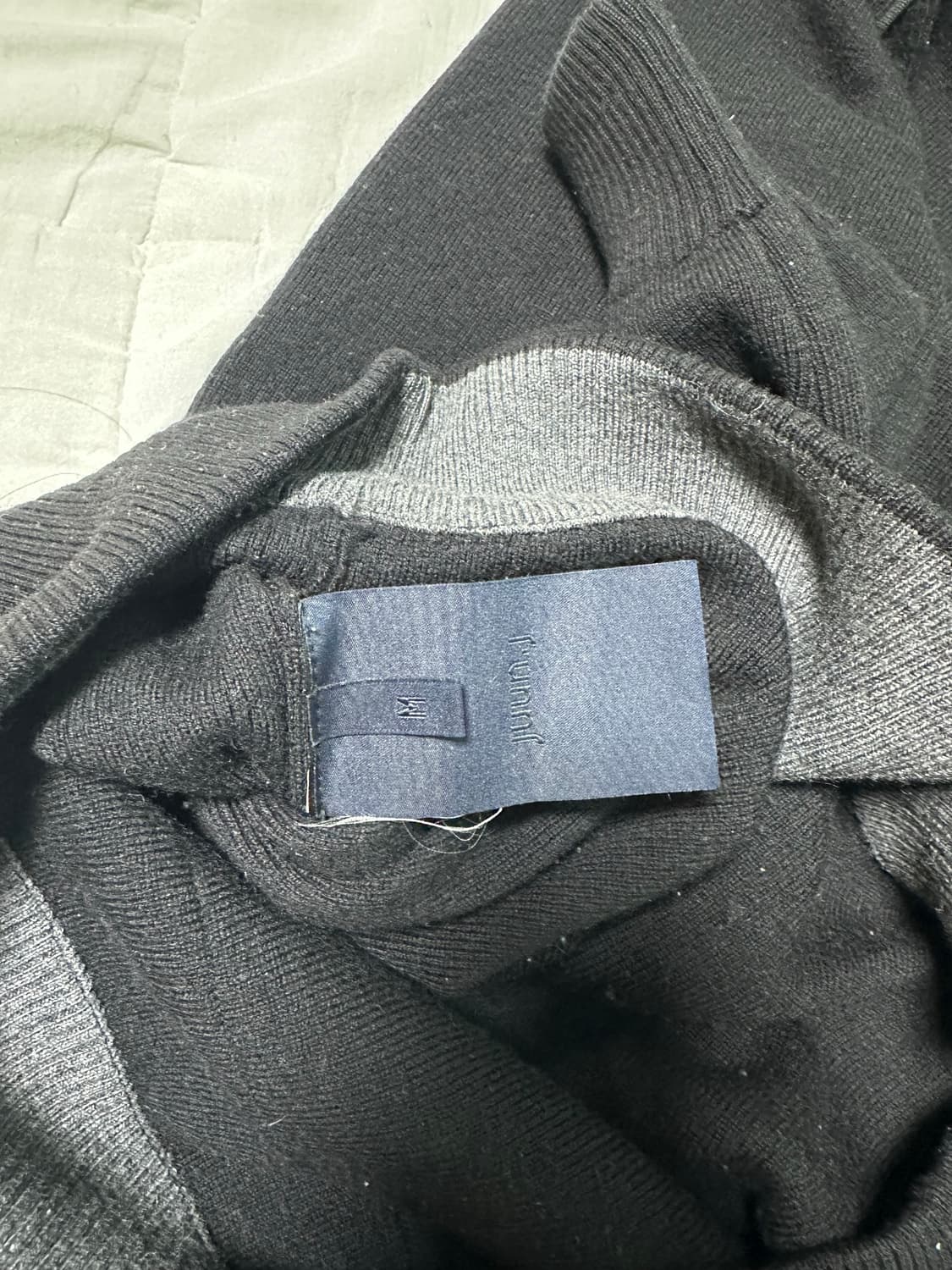 junj 니트 후드티 상품이미지4