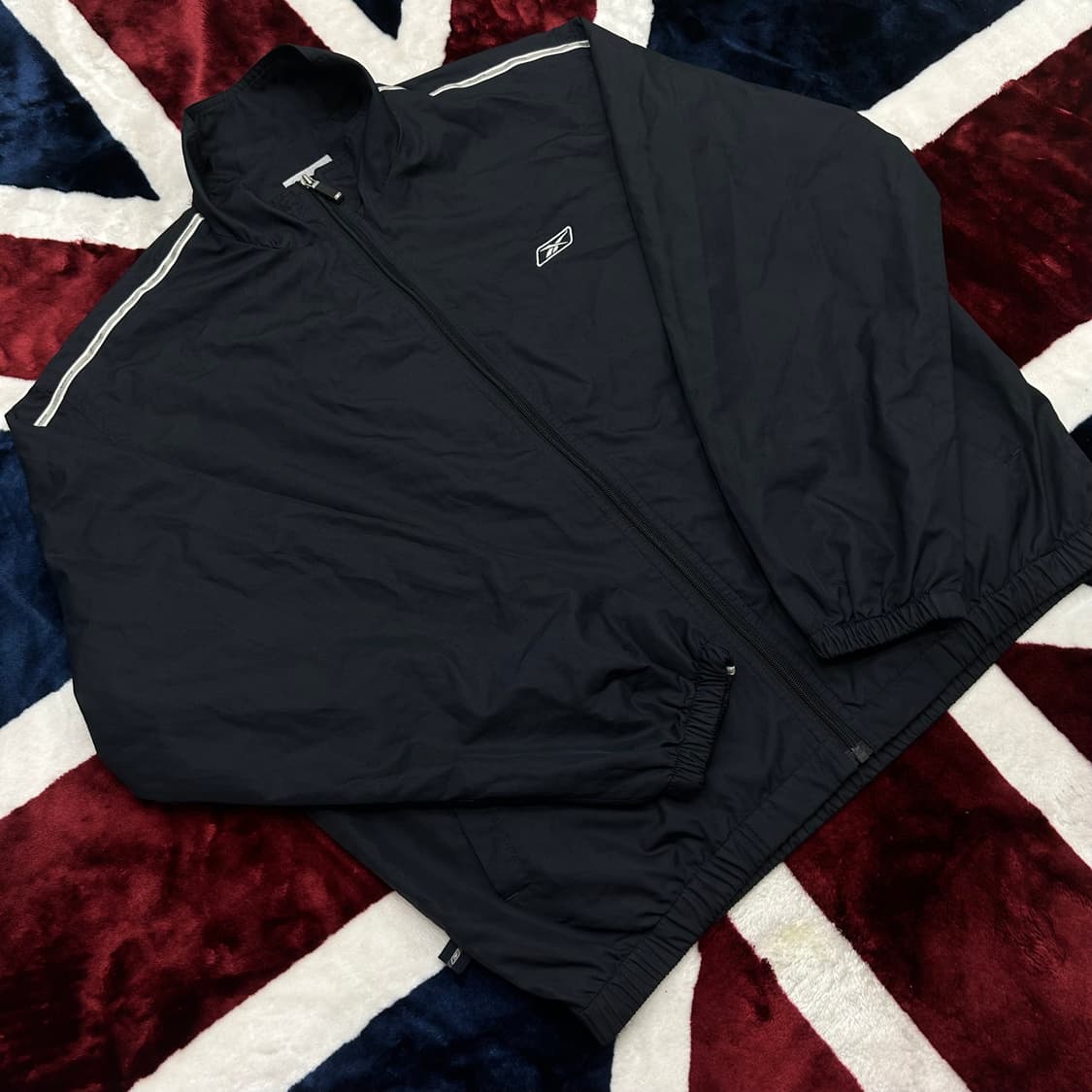 [L]리복 올드스쿨 바람막이/짙은네이비 상품이미지2