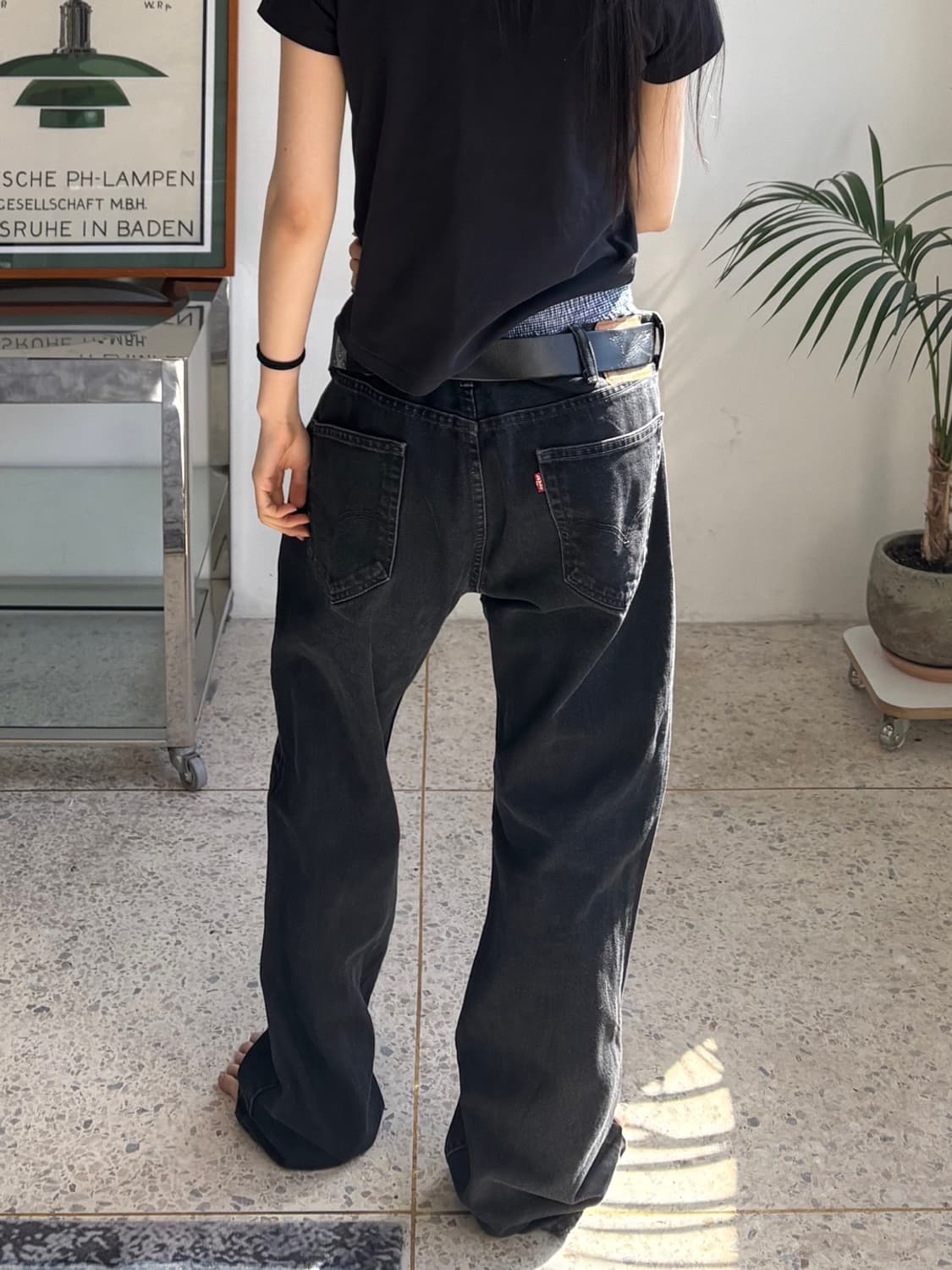 00‘s 리바이스 505 블랙 상품이미지2