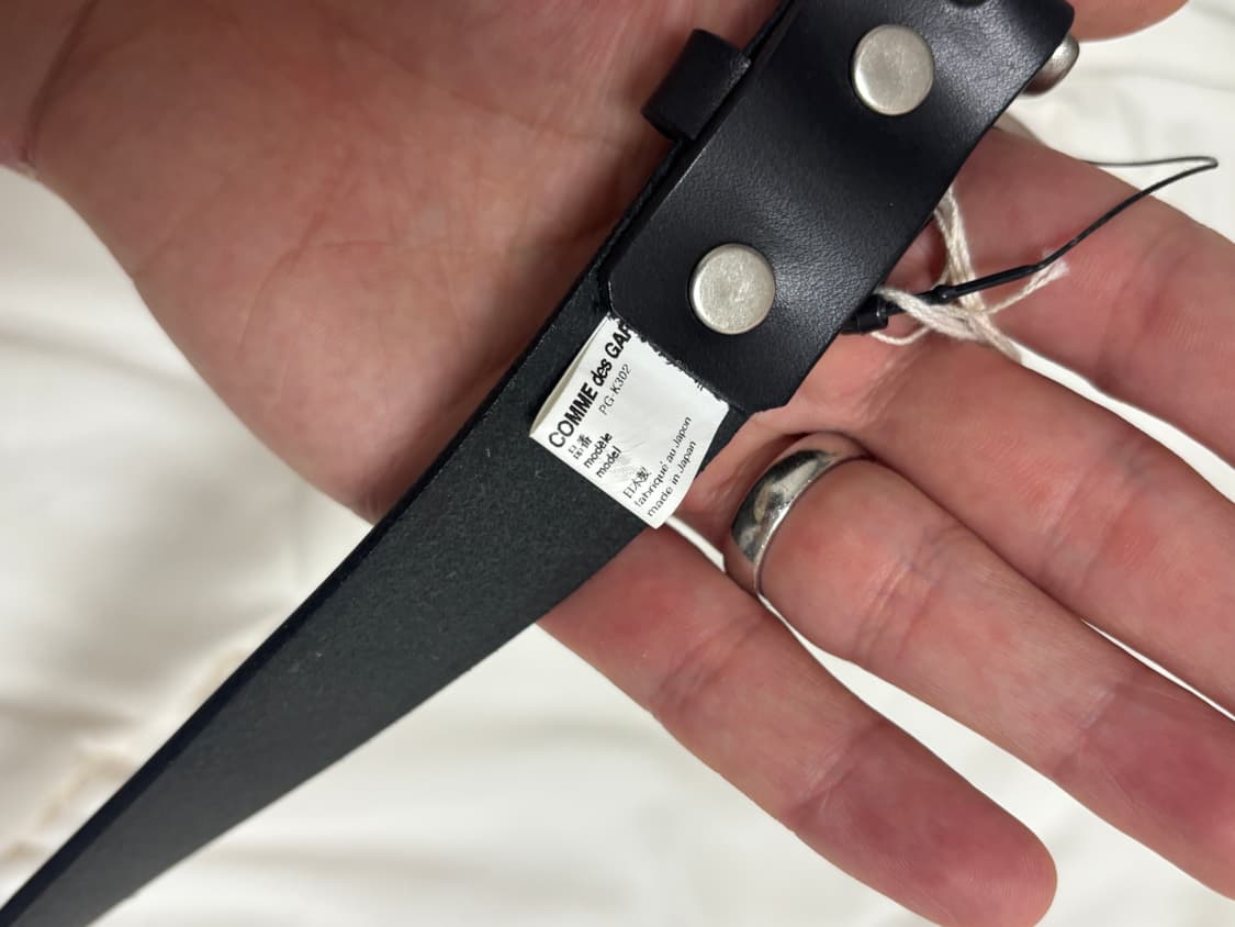 꼼데가르송 옴므 플러스 잼스톤 벨트 (새상품) 사이즈 m 상품이미지5