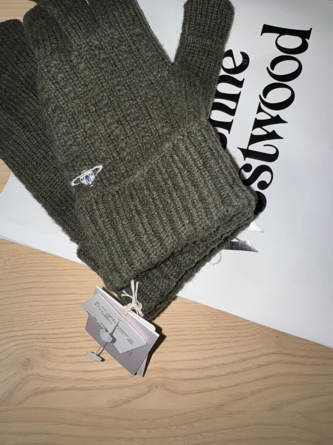 비비안웨스트우드 장갑 니트 글러브 상품이미지1