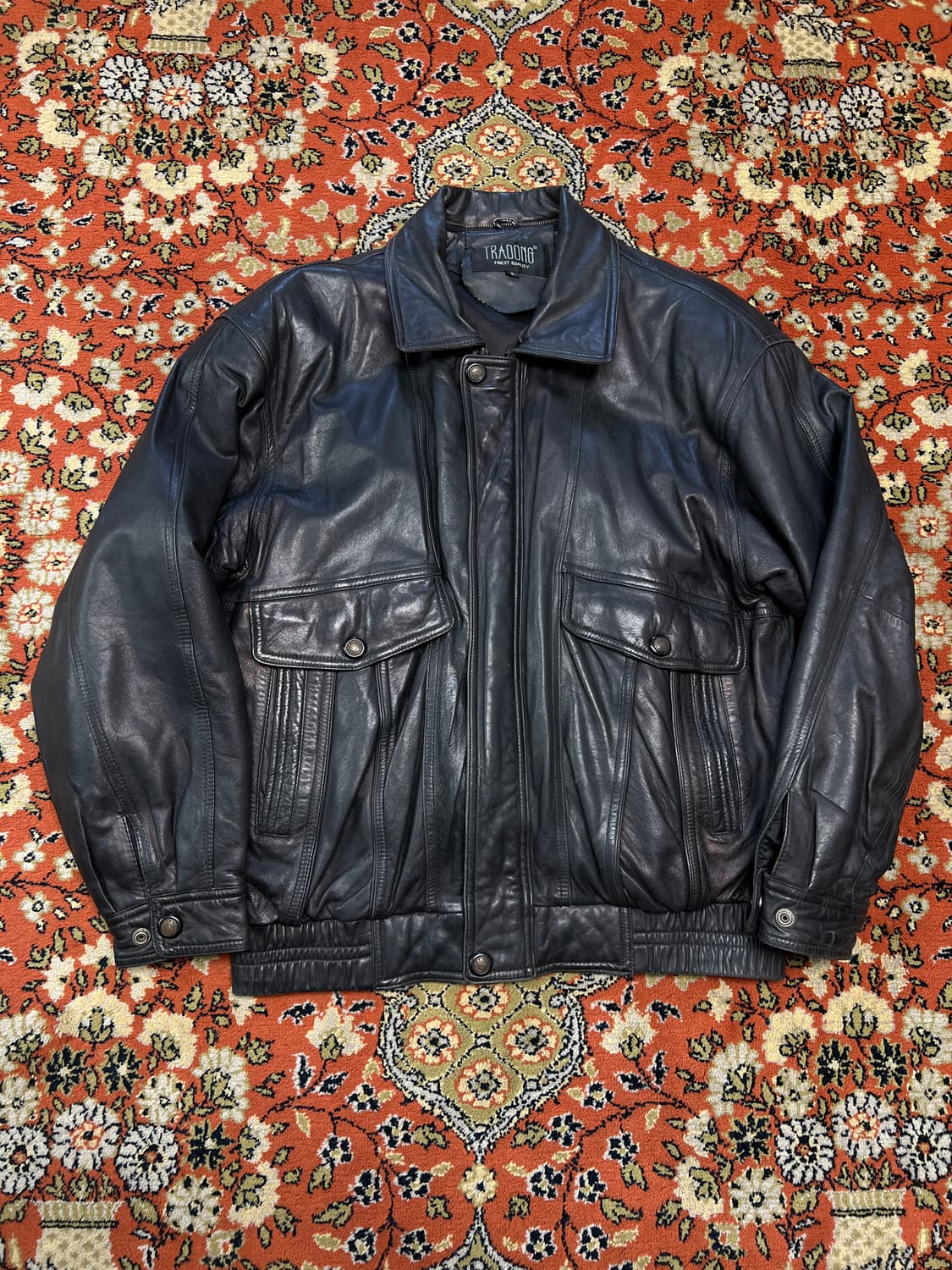 [L] Tradong 빈티지 리얼레더 램스킨 가죽자켓 상품이미지1