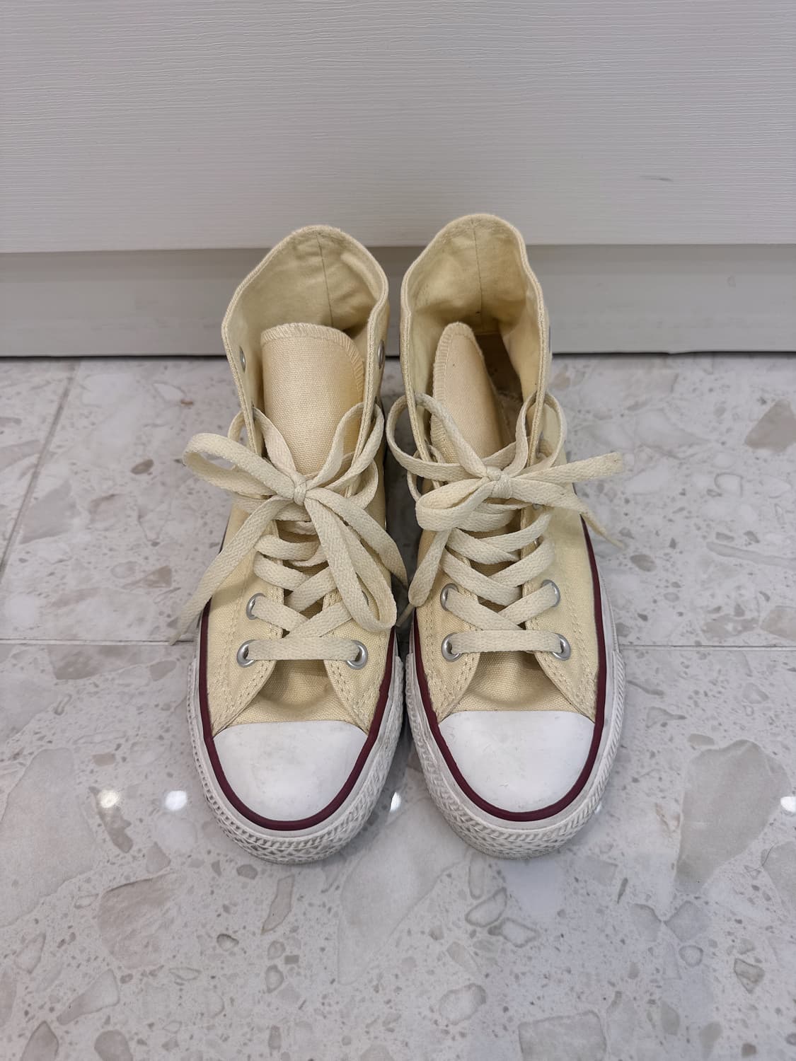 컨버스 하이 아이보리 225 상품이미지1