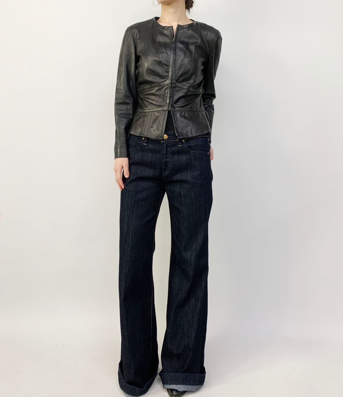 구찌 투웨이 레더 자켓 상품이미지1