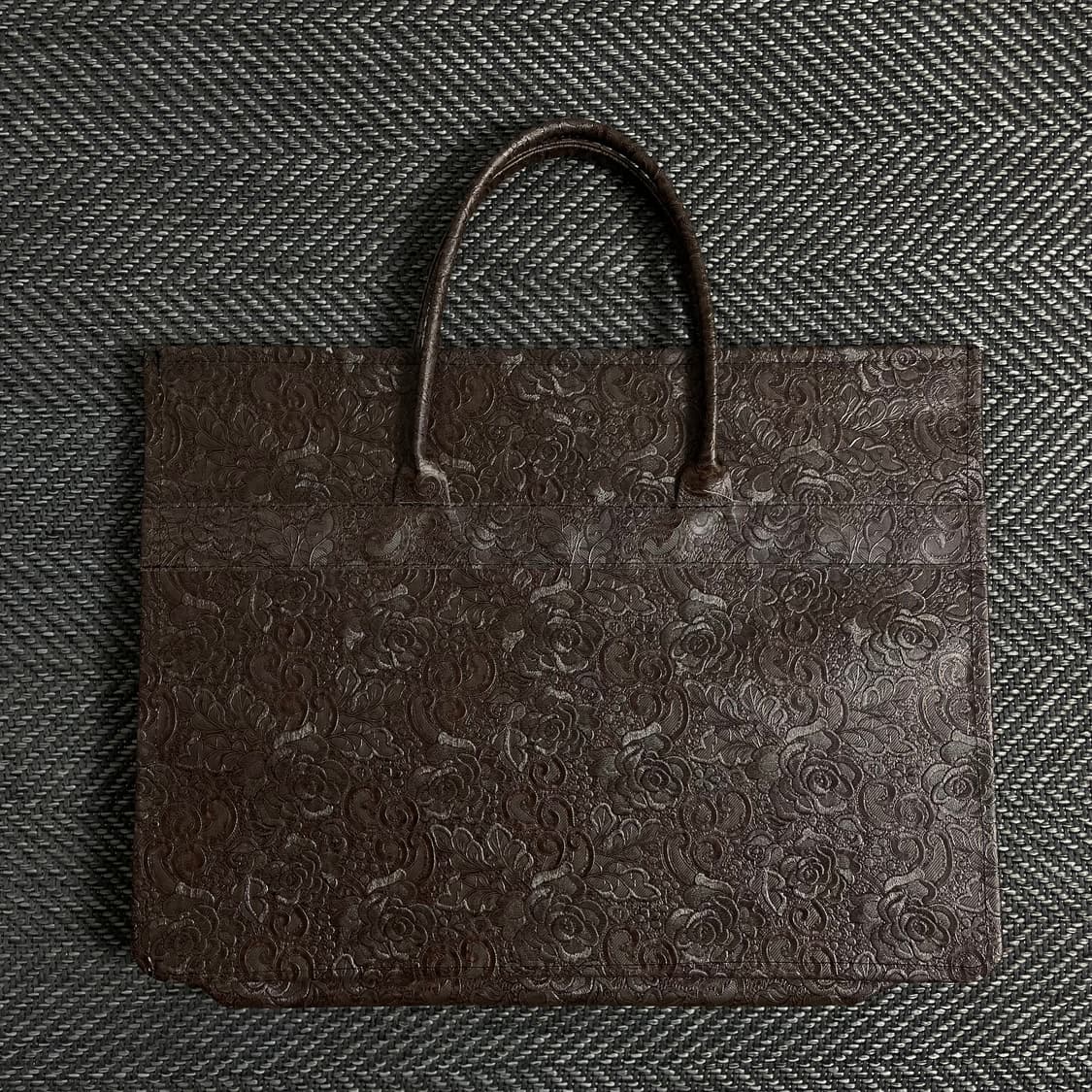 빈티지 소가죽 페이즐리 레더 도트백 o 3018 상품이미지1