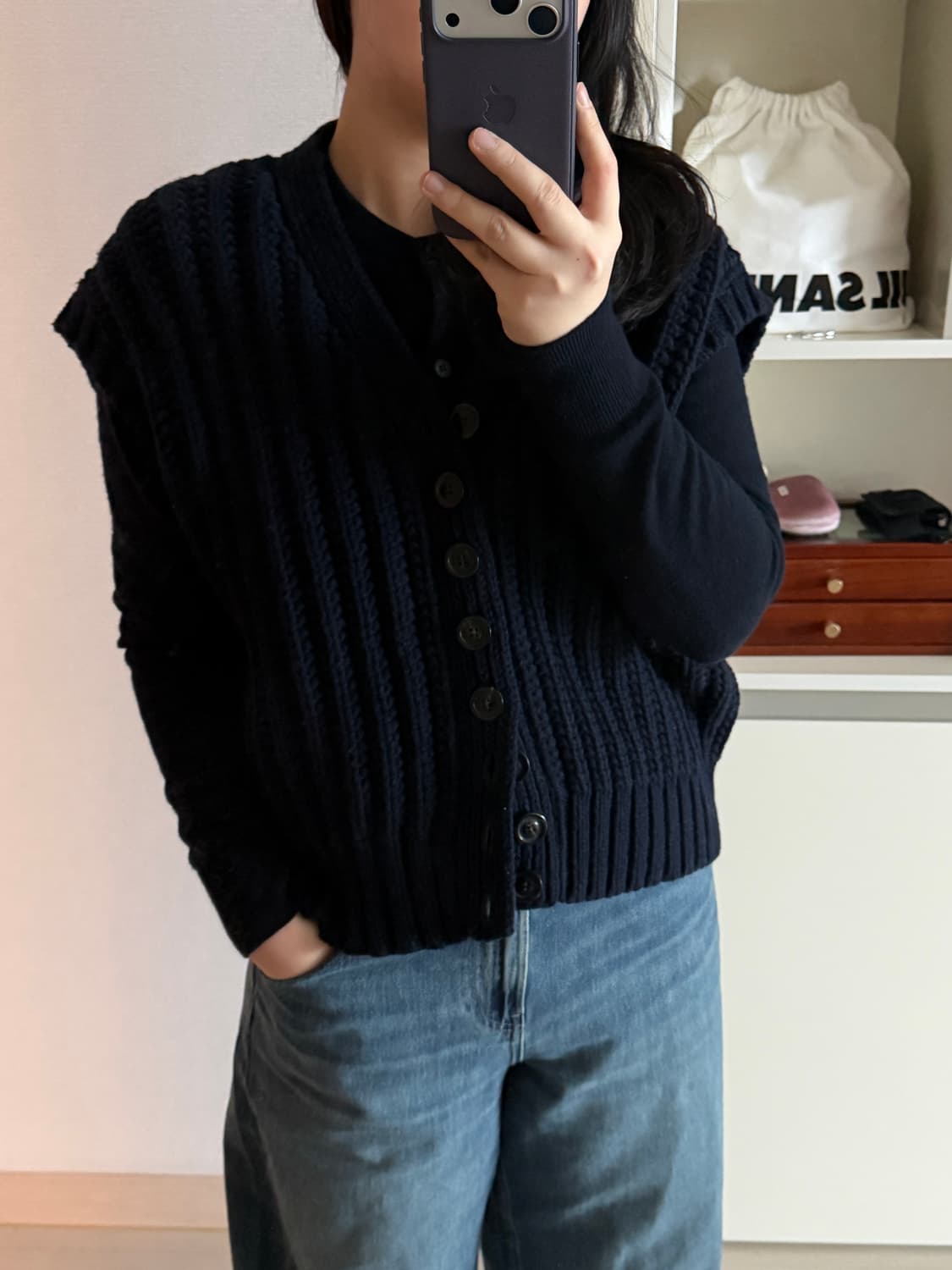 마르지엘라 니트 조끼 상품이미지5