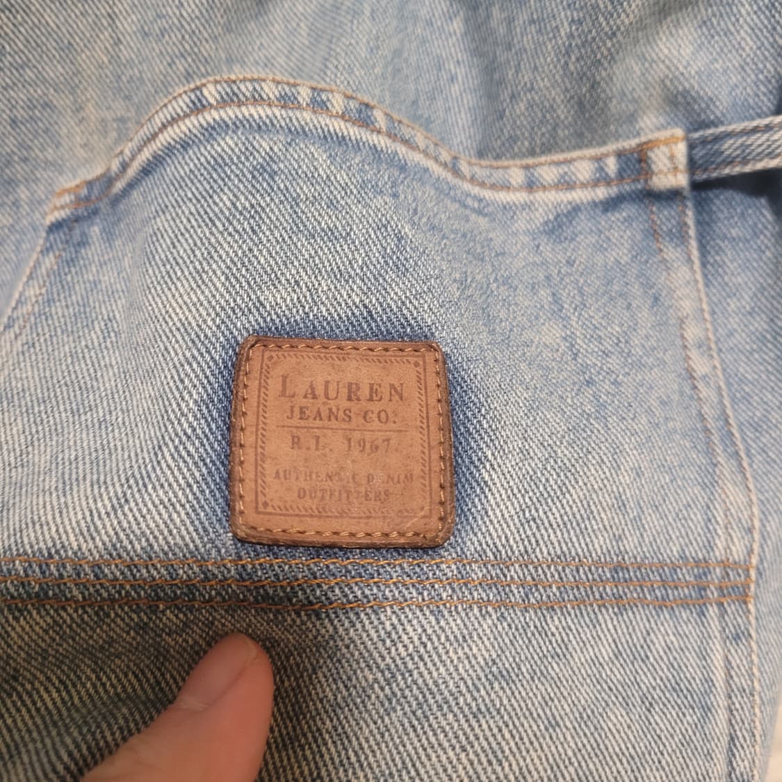 폴로 랄프로렌 데님 초어 자켓 L 상품이미지5