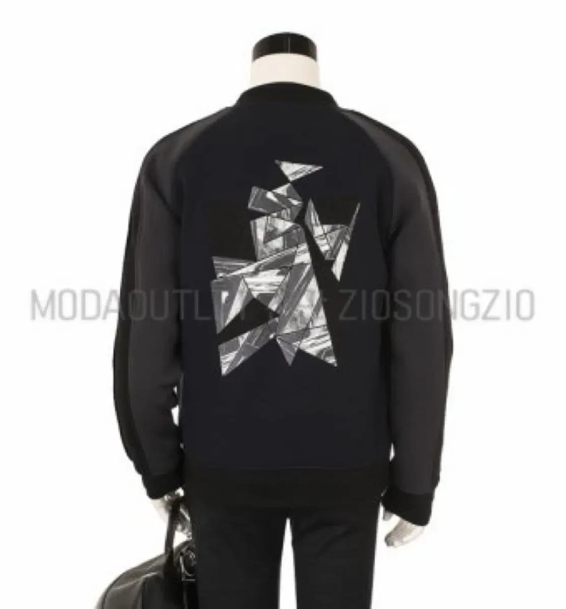 지오송지오 몬드리안 네이비 스타디움 자켓 L 상품이미지1