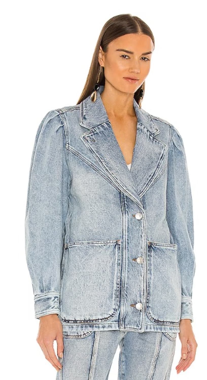 ISABEL MARANT 이자벨마랑 아이보리 3버튼 TUCINDA 자켓  상품이미지2