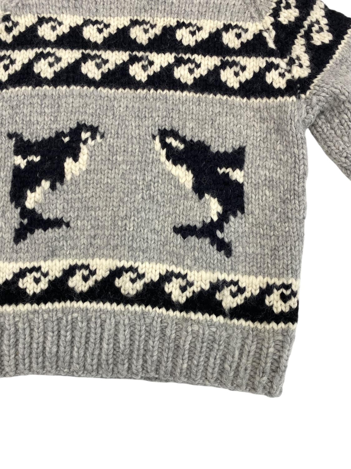 Killer Whale 헤비울 코위찬 풀오버 스웨터 상품이미지5