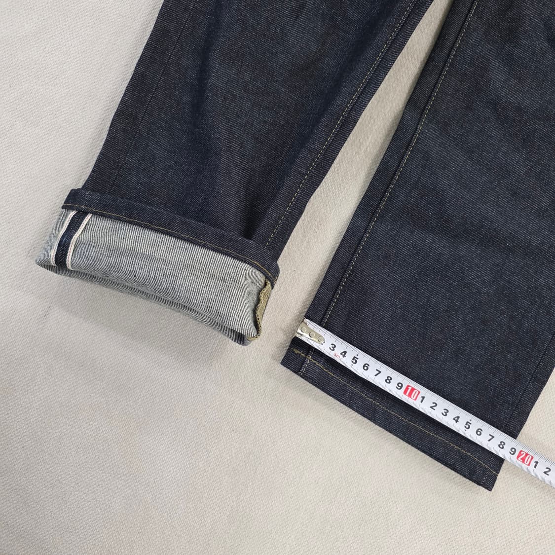 [4] 유니클로 셀비지 진청 데님팬츠 0202J 상품이미지8