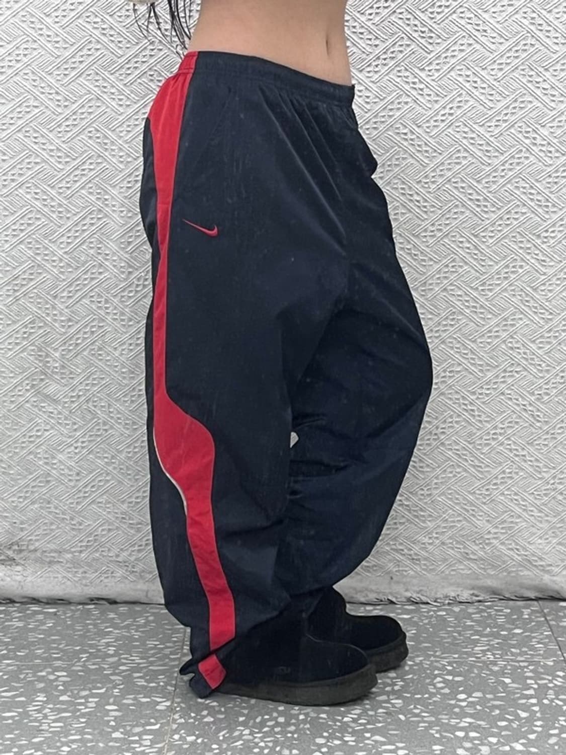 나이키 올드스쿨 레트로 레드 배색 트랙팬츠 7 C07189 상품이미지2