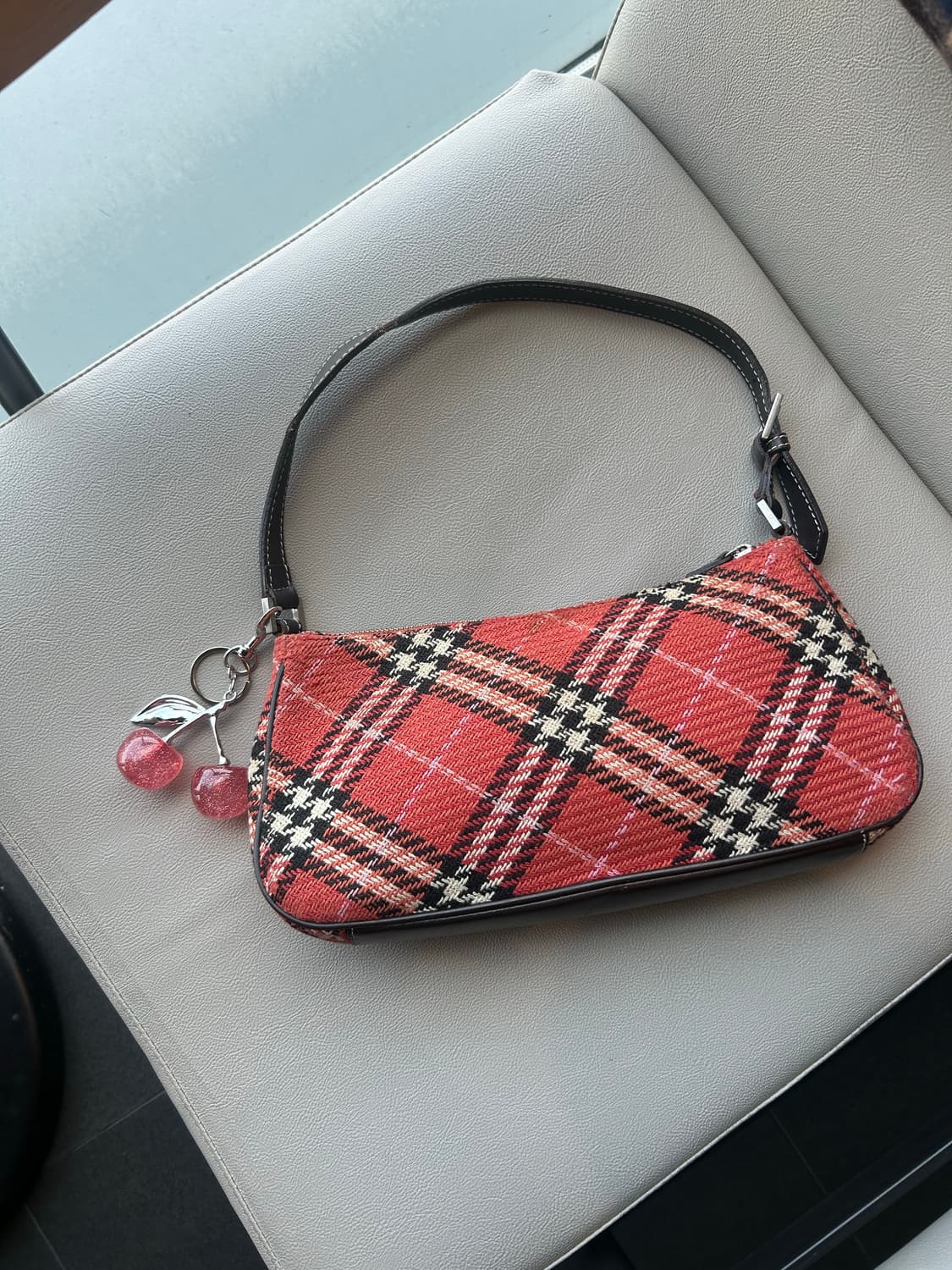 사장픽‼️)) 버버리 Burberry 블루라벨 체크 미니 숄더백 상품이미지1