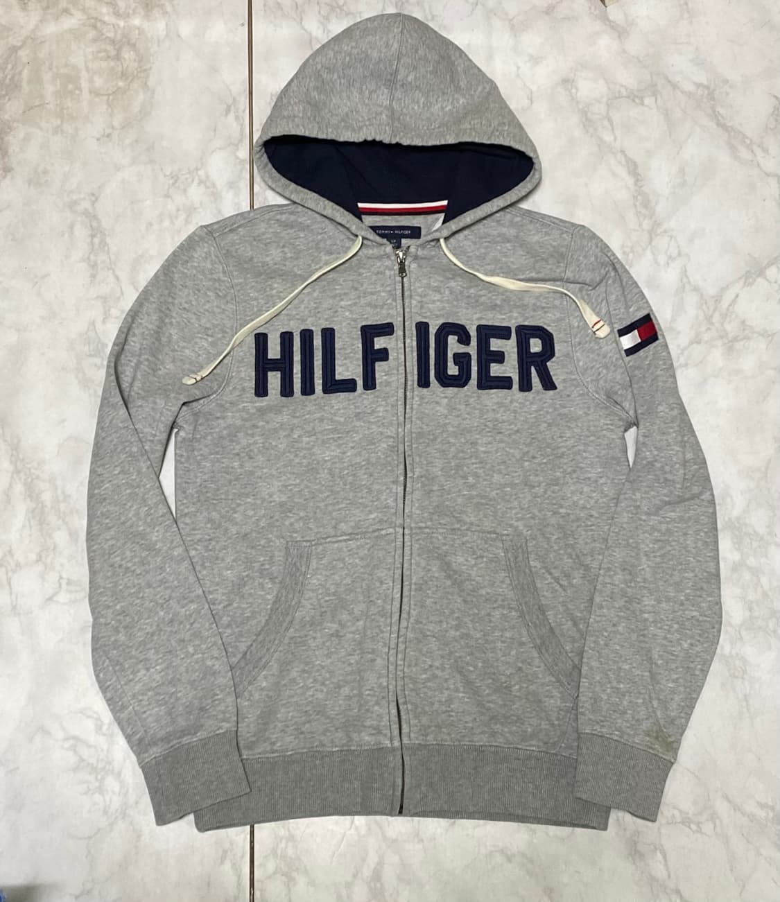 타미힐피거 기모 후드집업 90 ~ 95 남녀공용 상품이미지1