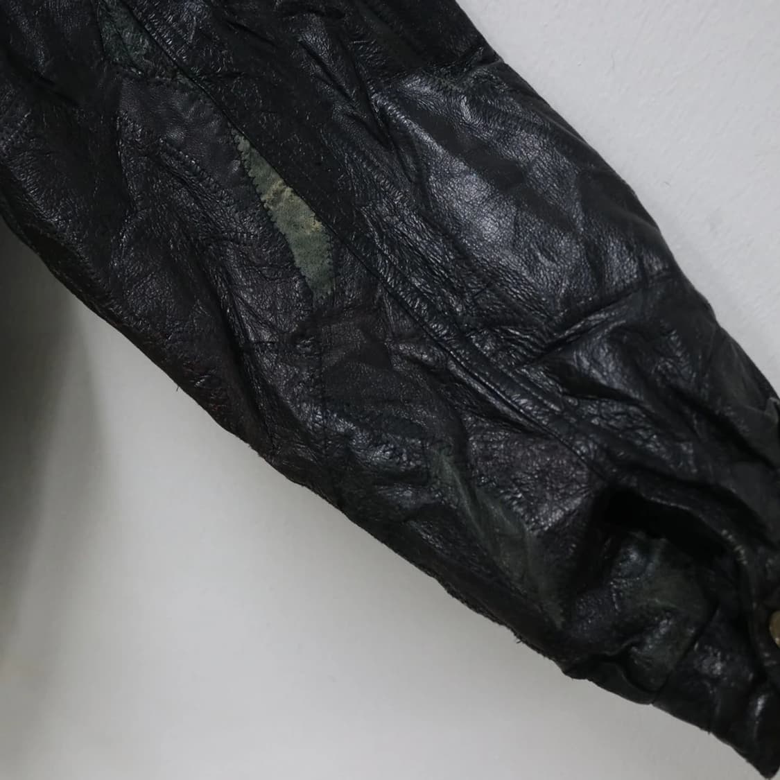 빈티지 패치워크 레더 가죽 자켓 62458 상품이미지9