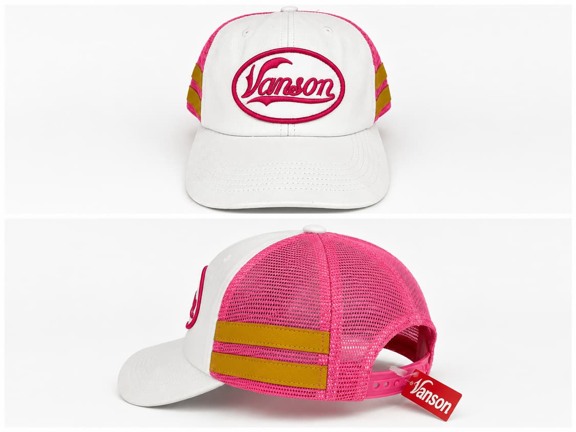 밴슨 레더 메쉬 캡 Vanson Leathers Mesh Cap  상품이미지1