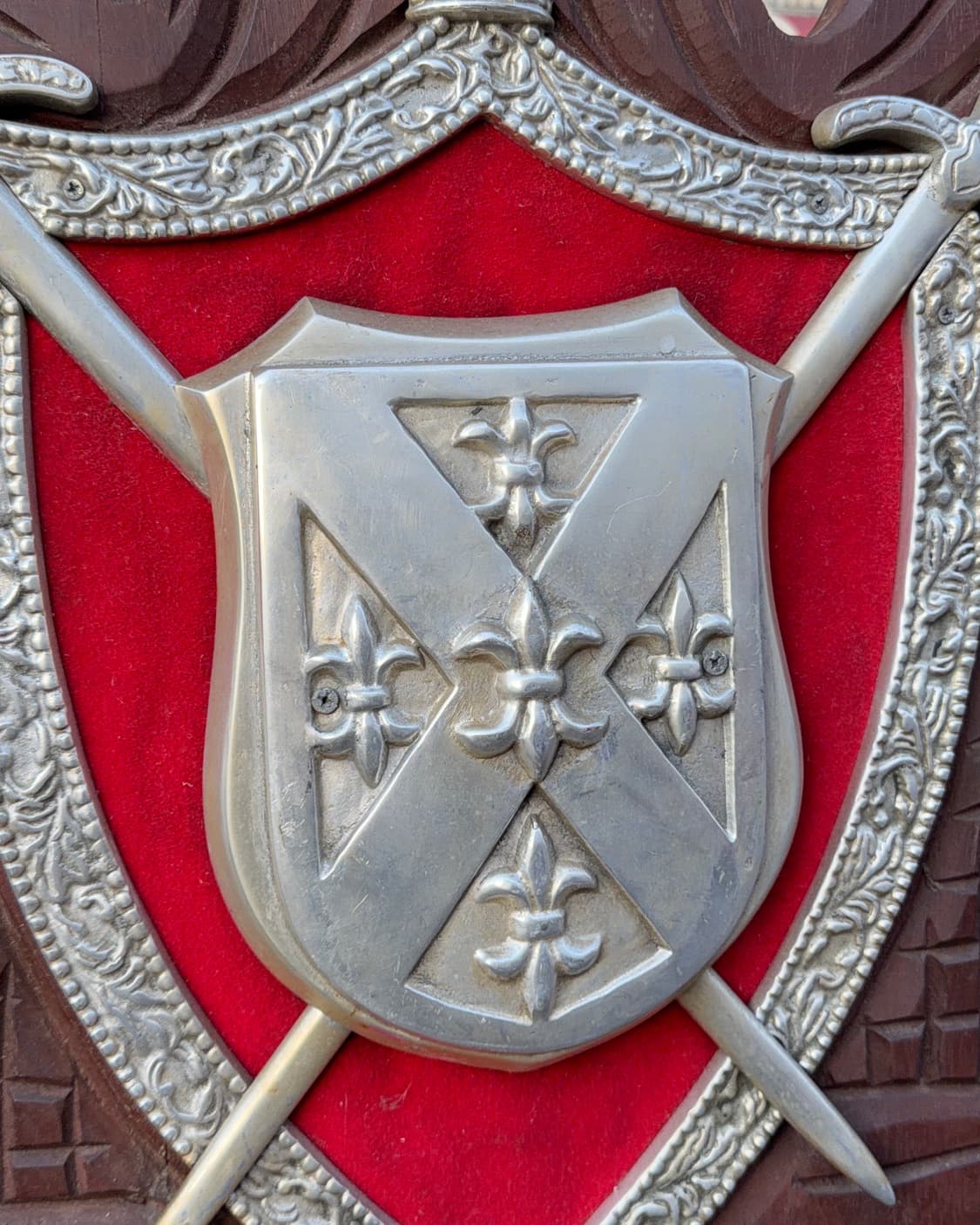 빈티지 소품 독일 오리지널 문장 기사 장식 상품이미지5