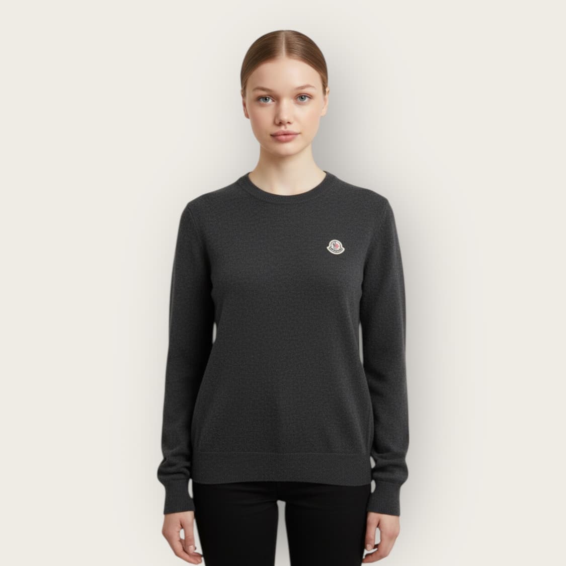 M/ 몽클레어 와펜 클래식 울 니트 상품이미지1