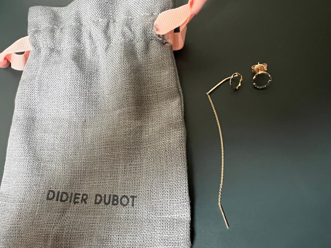 디디에두보 몽파리 블루 다이아몬드 언발란스 귀걸이 상품이미지1