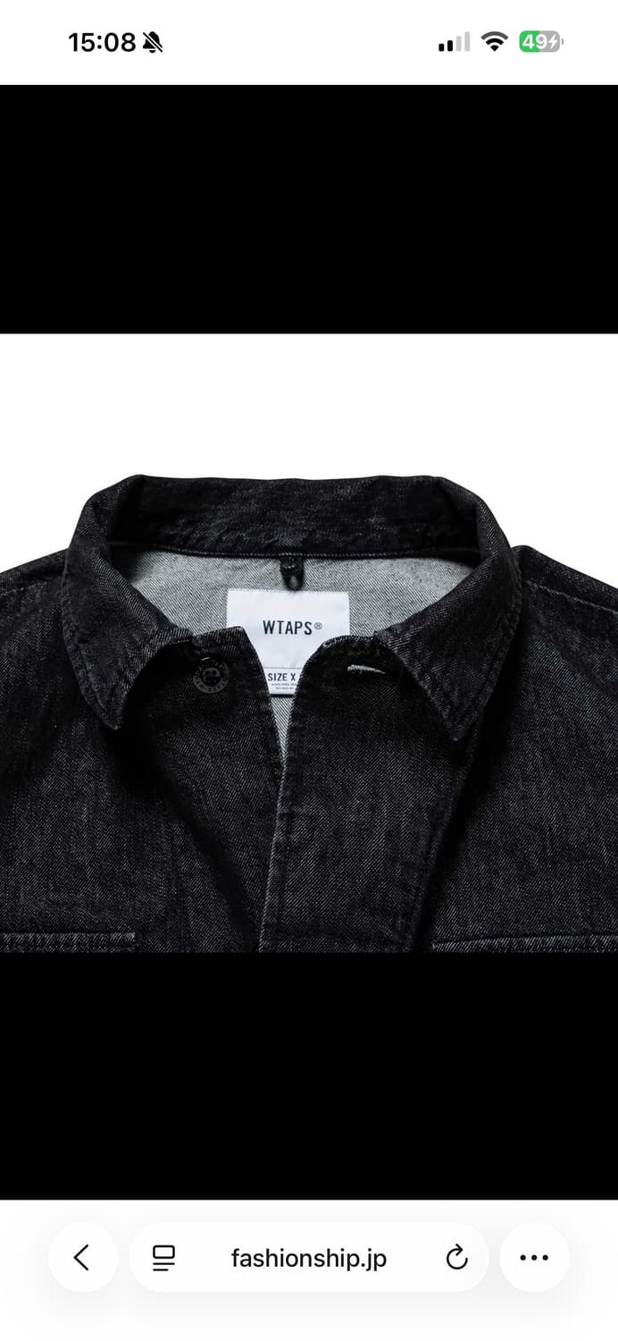 WTAPS JMOD 코튼 데님 자켓 03(L) 상품이미지2