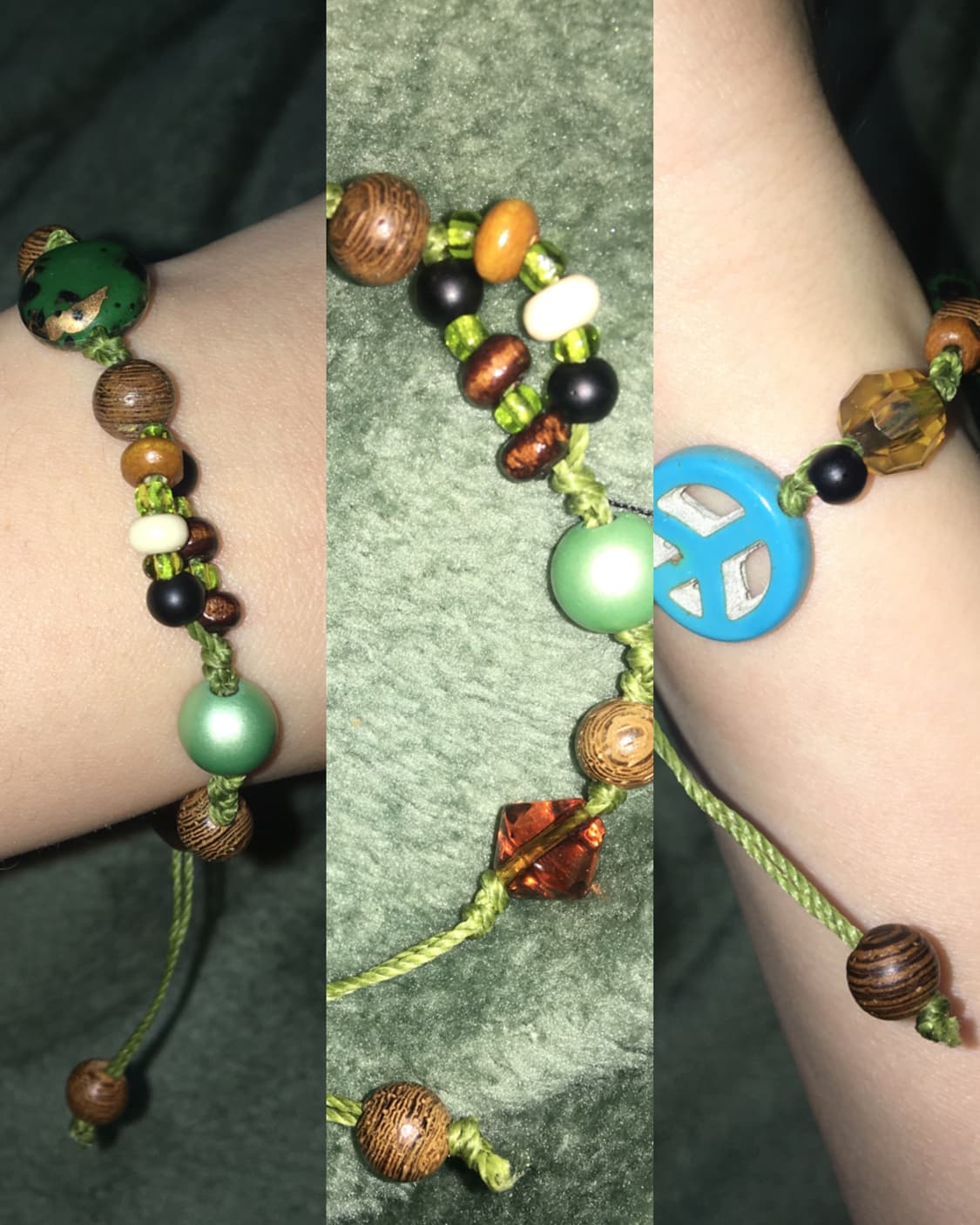 핸드메이드 비즈 팔찌  상품이미지2