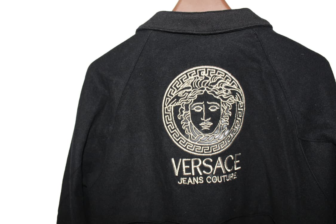 베르사체 진스꾸뛰르 메두사 울 블루종  상품이미지8