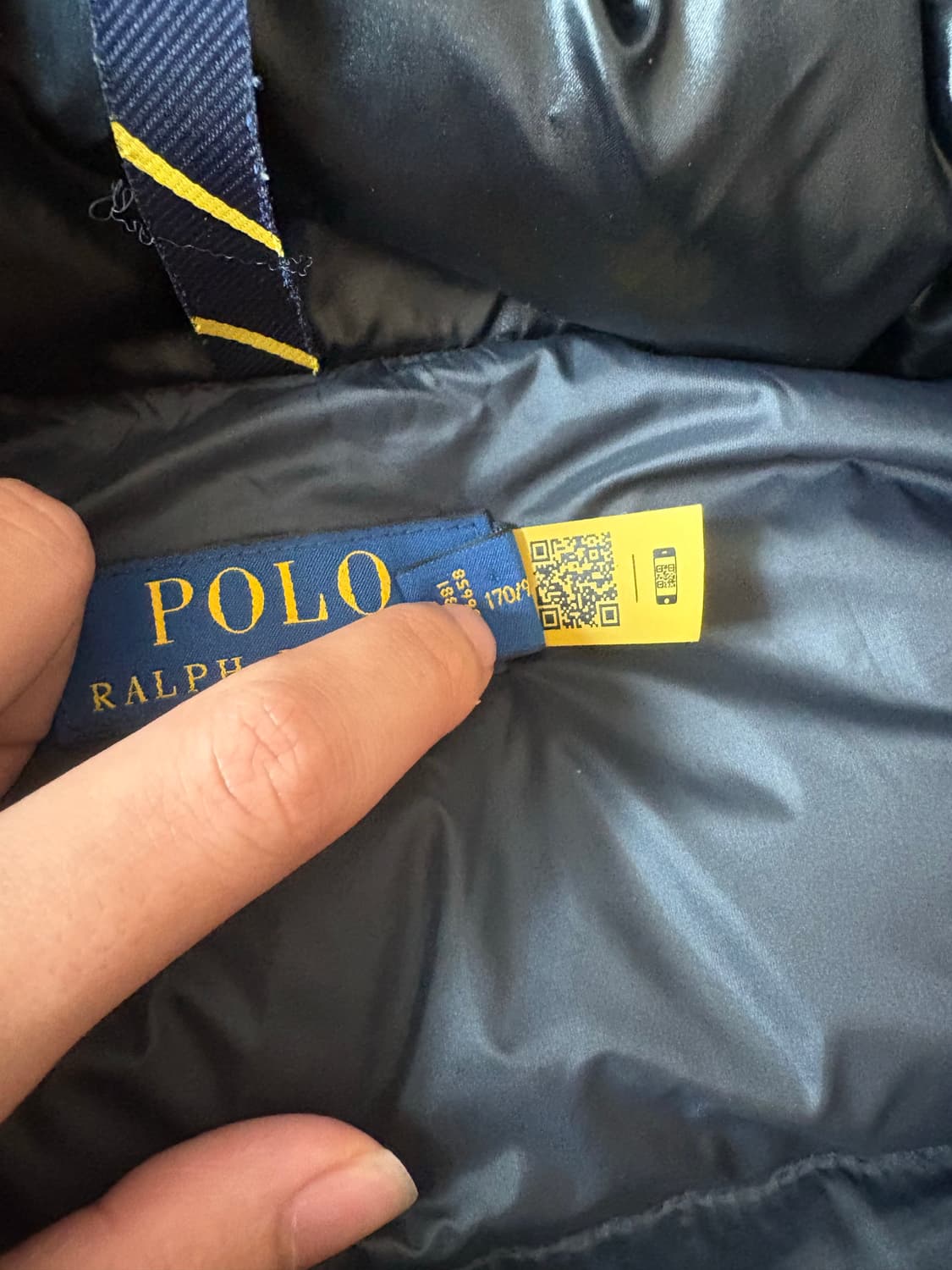 폴로 유광 패딩 s 상품이미지5