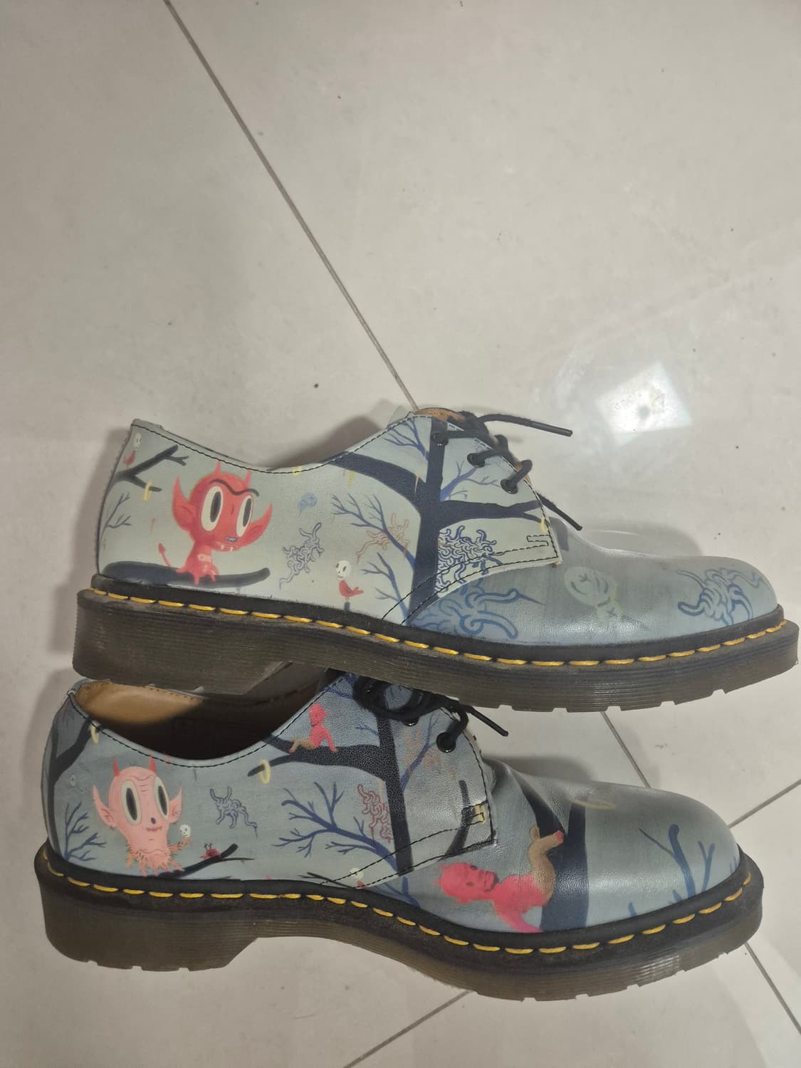 닥터마틴 1461 BASE MAN 프린팅 단화 275mm 상품이미지5