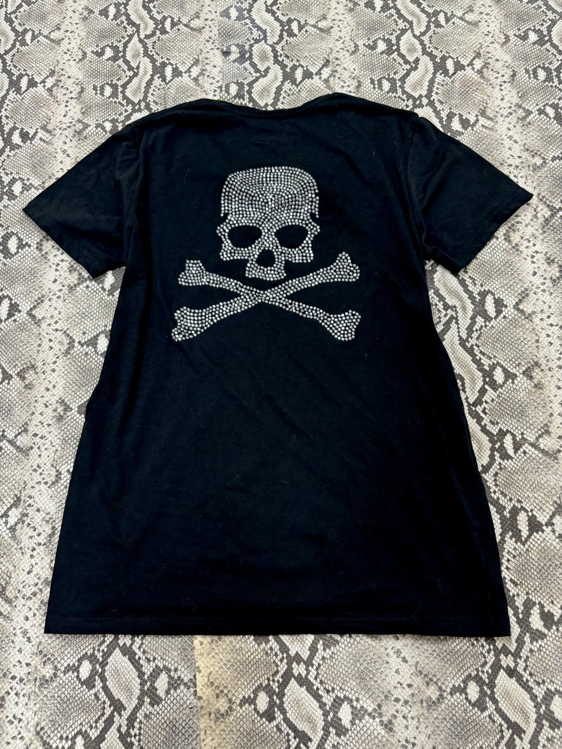 “Vintage” 00’s Mood Cubic Skull Tee 상품이미지3