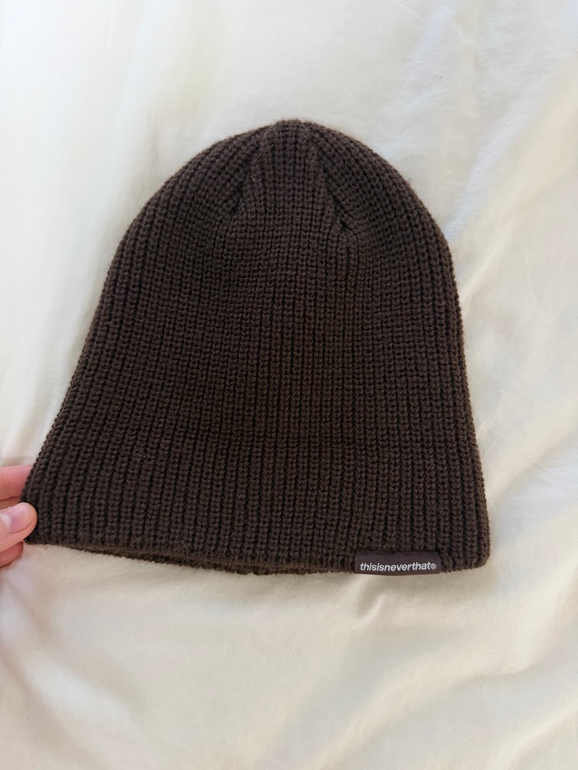 Thisisneverthat 디네댓 브라운 숏 비니 상품이미지2