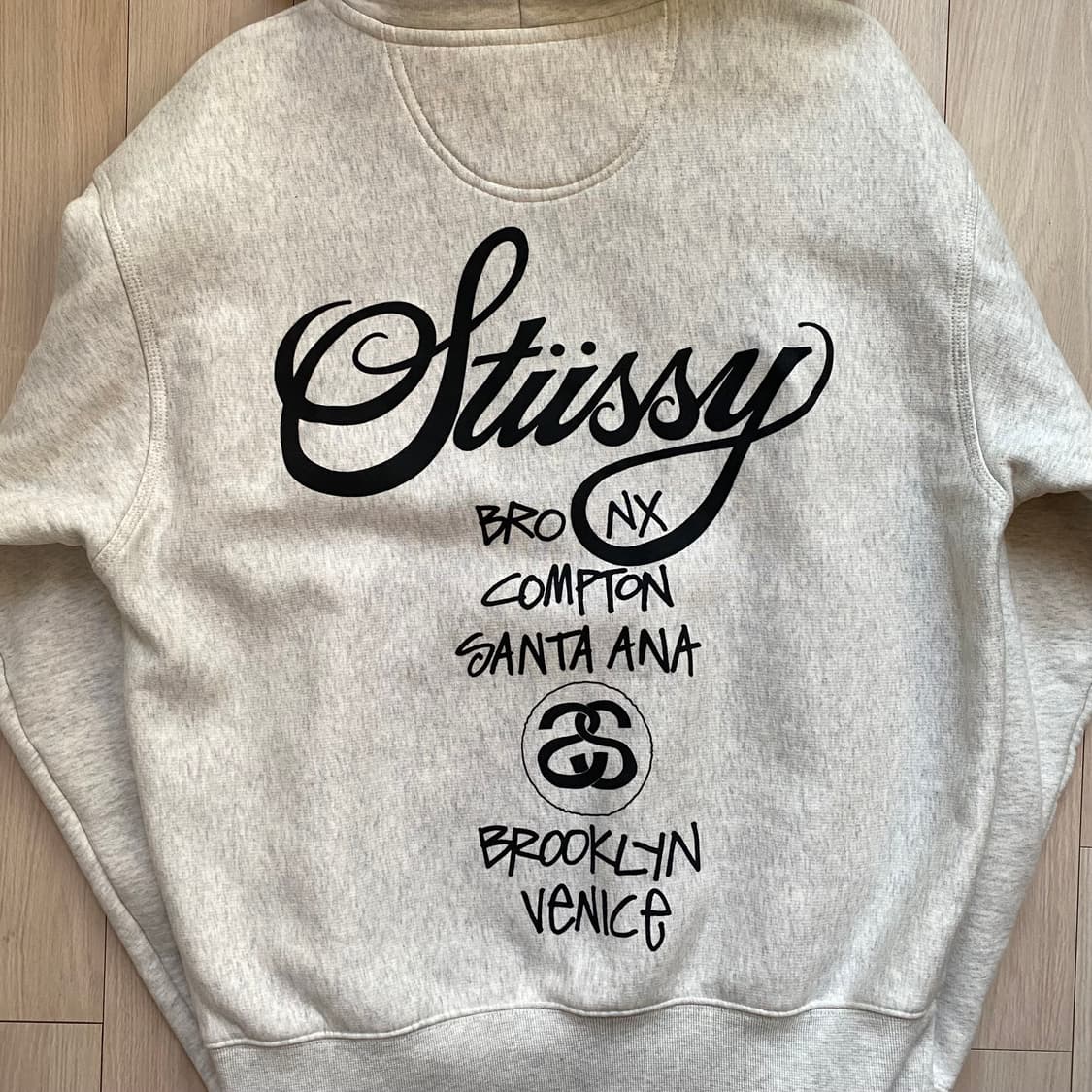 스투시 월드투어 후드집업 상품이미지3