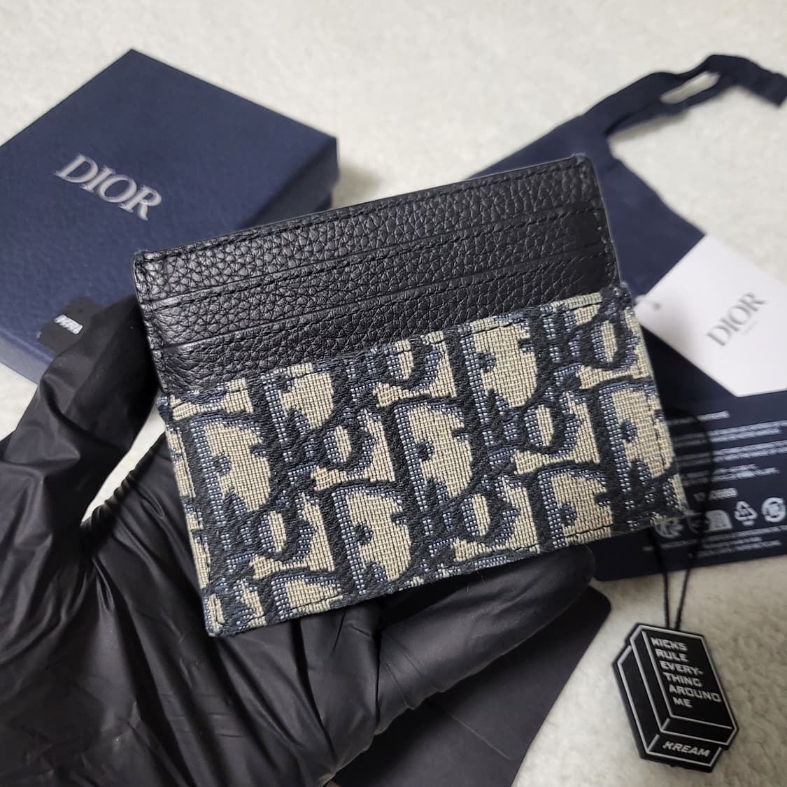 [새상품급/풀구성]디올 오블리크 카드홀더 카드지갑 상품이미지3