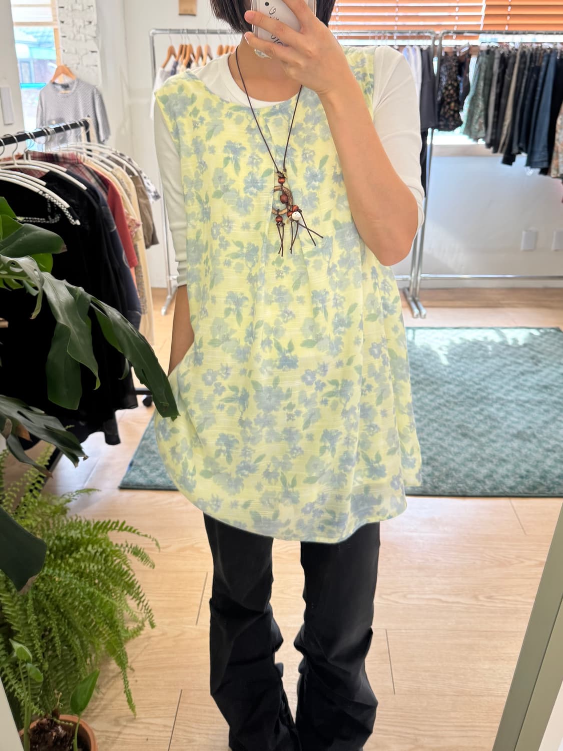 flower sleeveless 상품이미지2