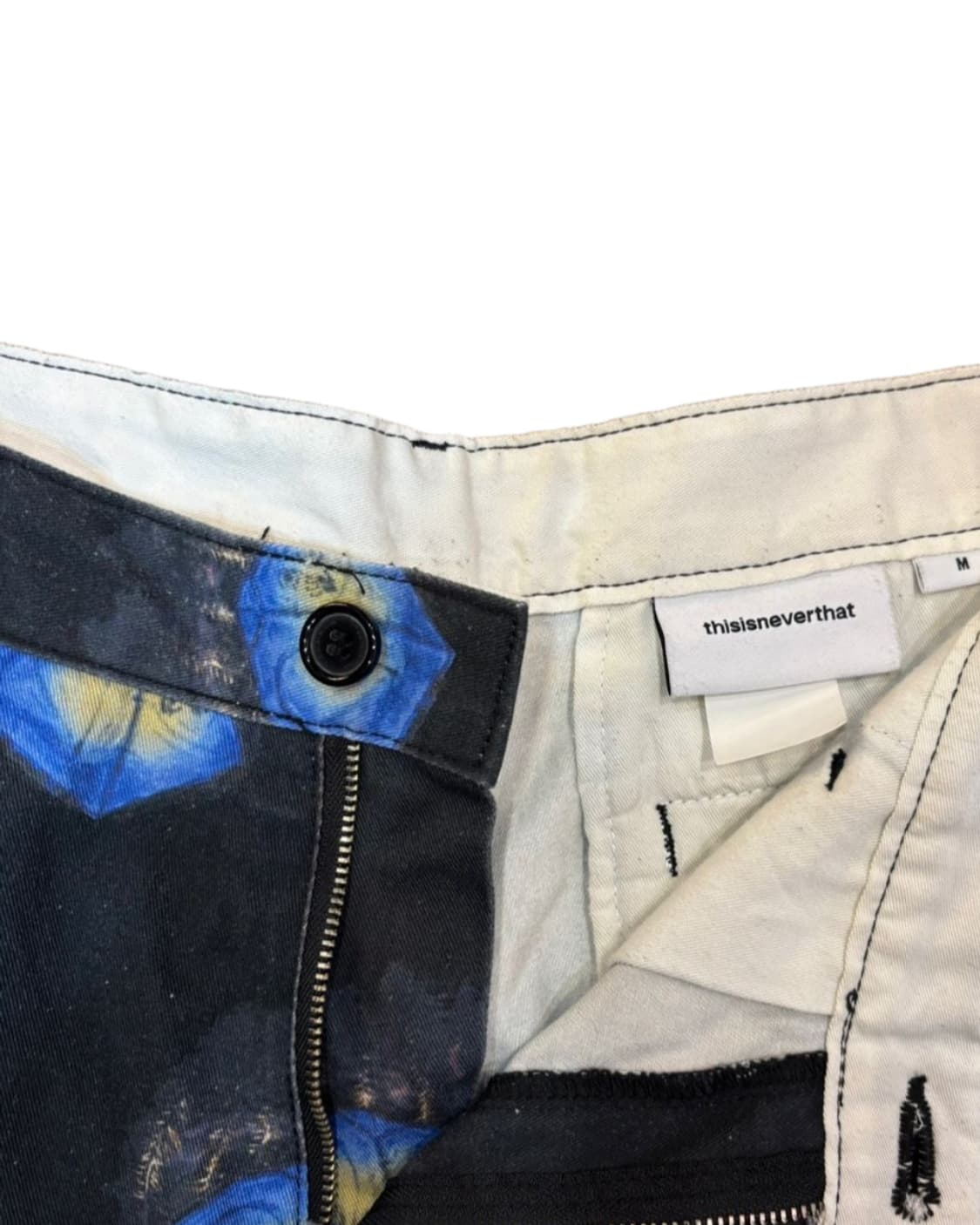 디스이즈네버댓 프린팅 코튼 팬츠 M 상품이미지3