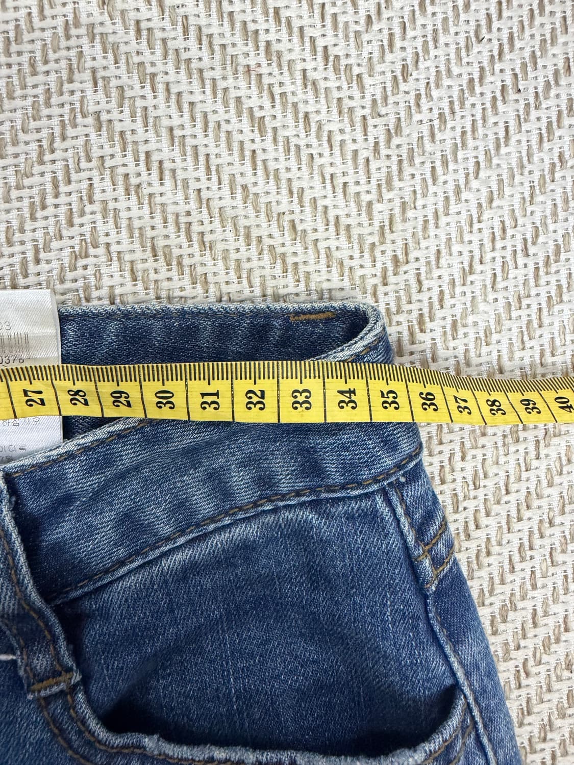 정품) maje 마쥬 데님 청바지 데미지진 1(26) 상품이미지7