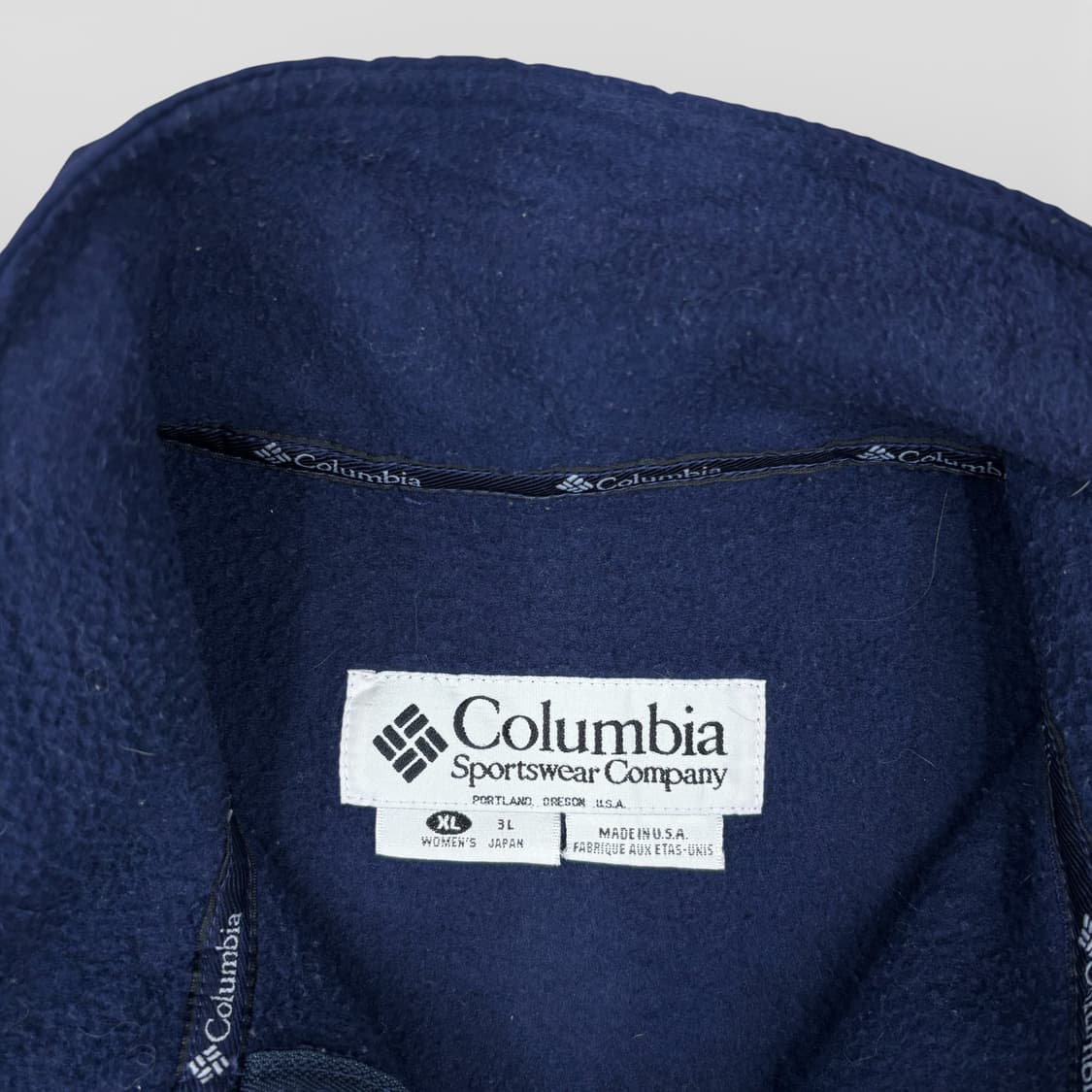 90's 컬럼비아 풀 집 플리스 상품이미지6
