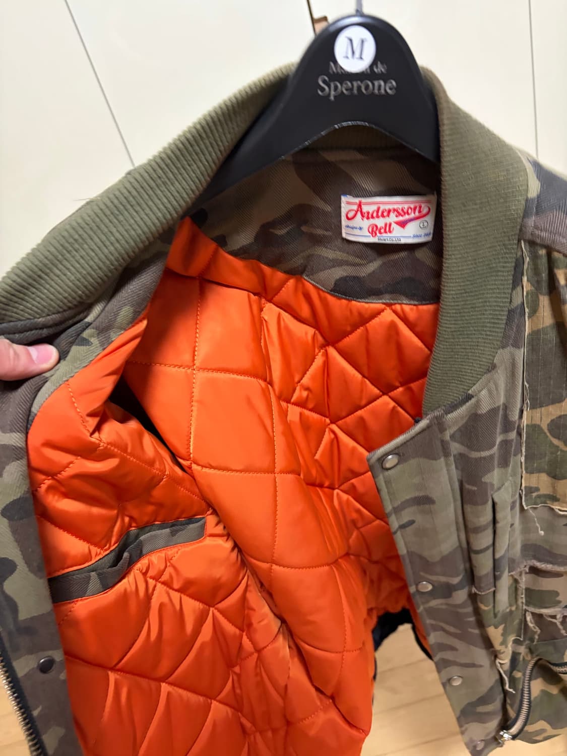 앤더슨벨 카모 봄버 라지 상품이미지3