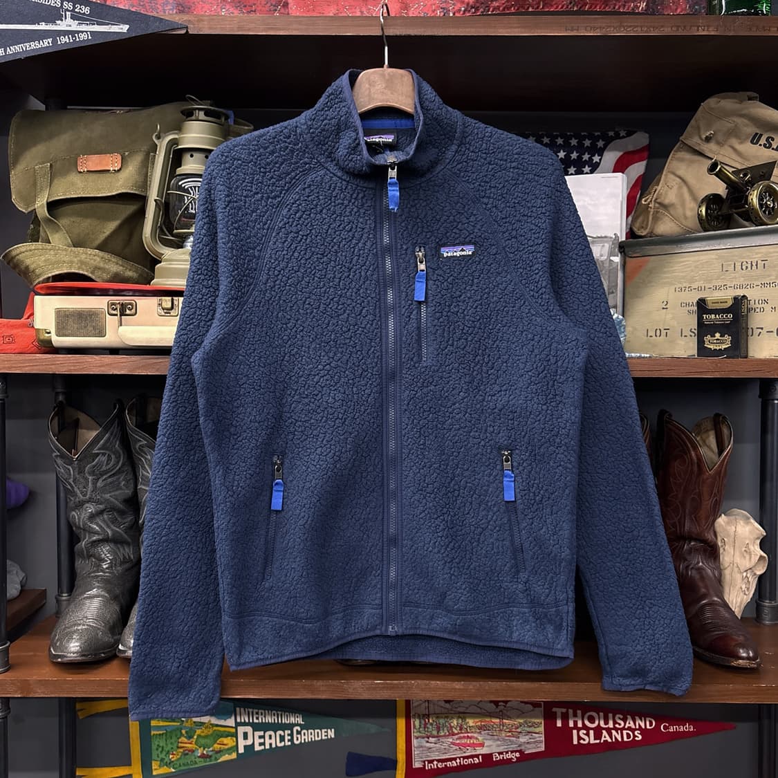 90s 파타고니아 클래식 레트로 파일 플리스 풀집업 자켓 N359 상품이미지1