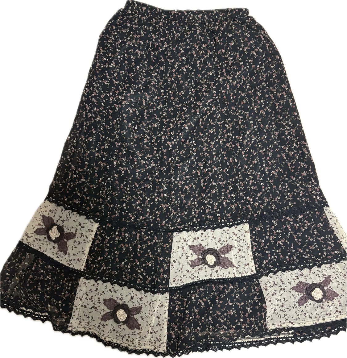 빈티지 모리걸 롱스커트 상품이미지1