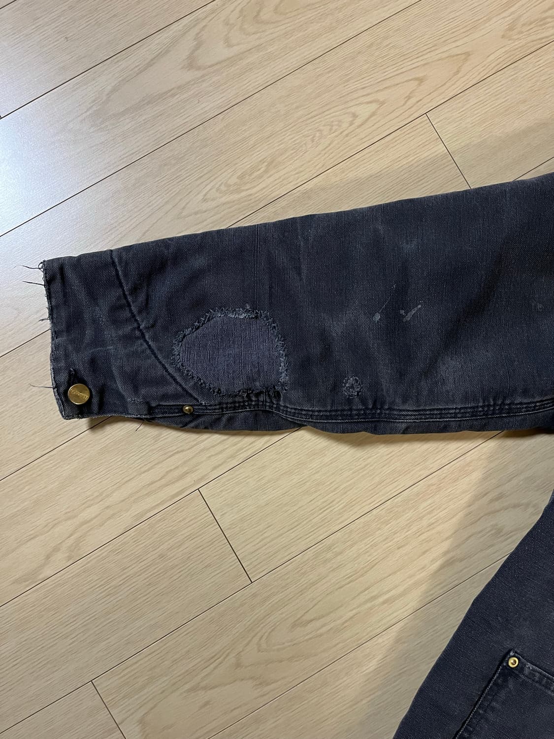 칼하트 90's USA 블랙 초어자켓 상품이미지4