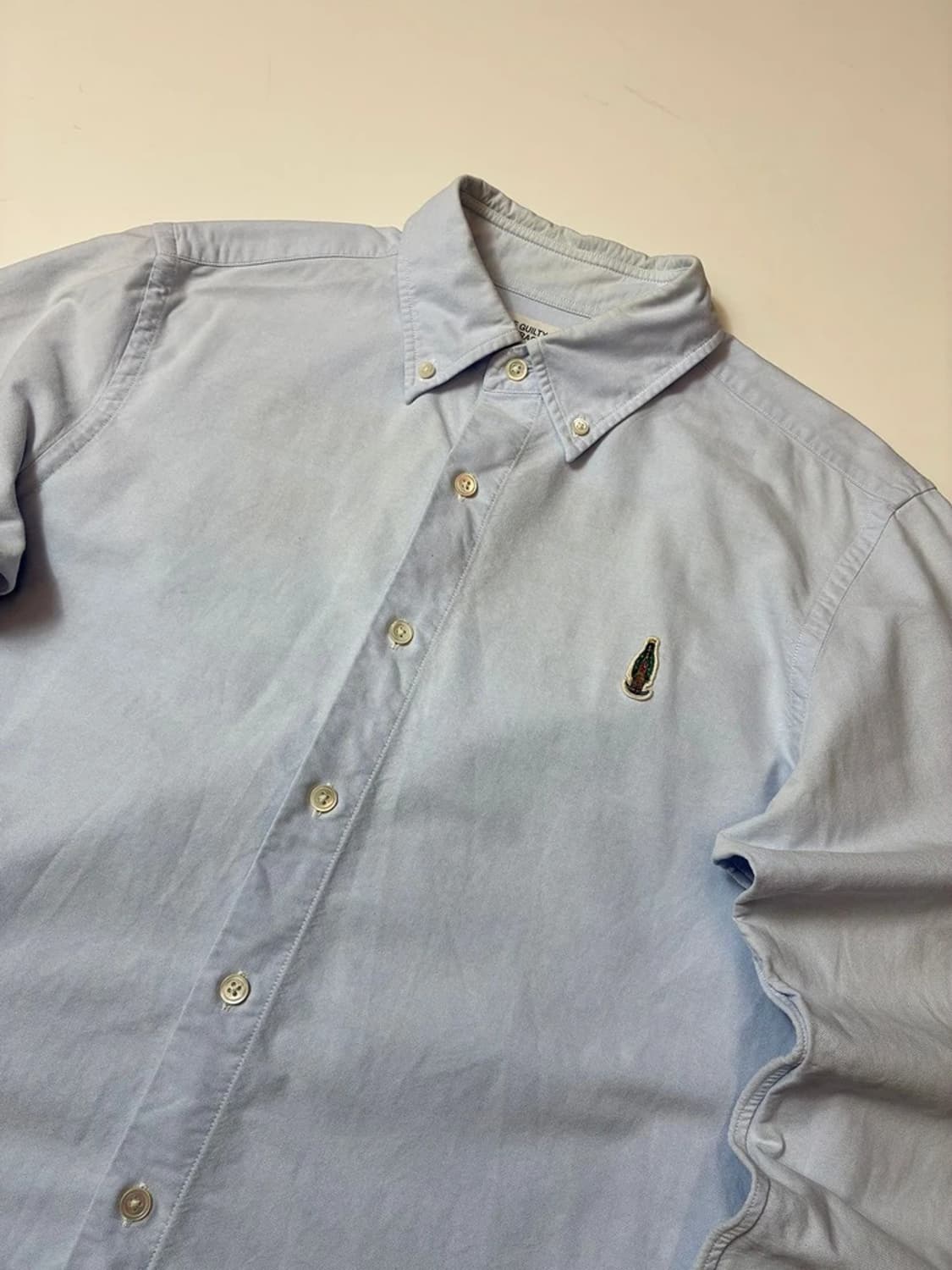 와코마리아 옥스포드 레터 셔츠 PN8365 상품이미지5