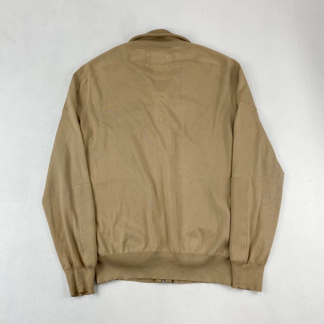 마르지엘라 백 스티치 코튼 니트 집업 (100) 상품이미지2