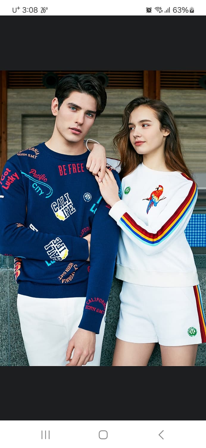 혼가먼트 하와이안 니트 상품이미지3