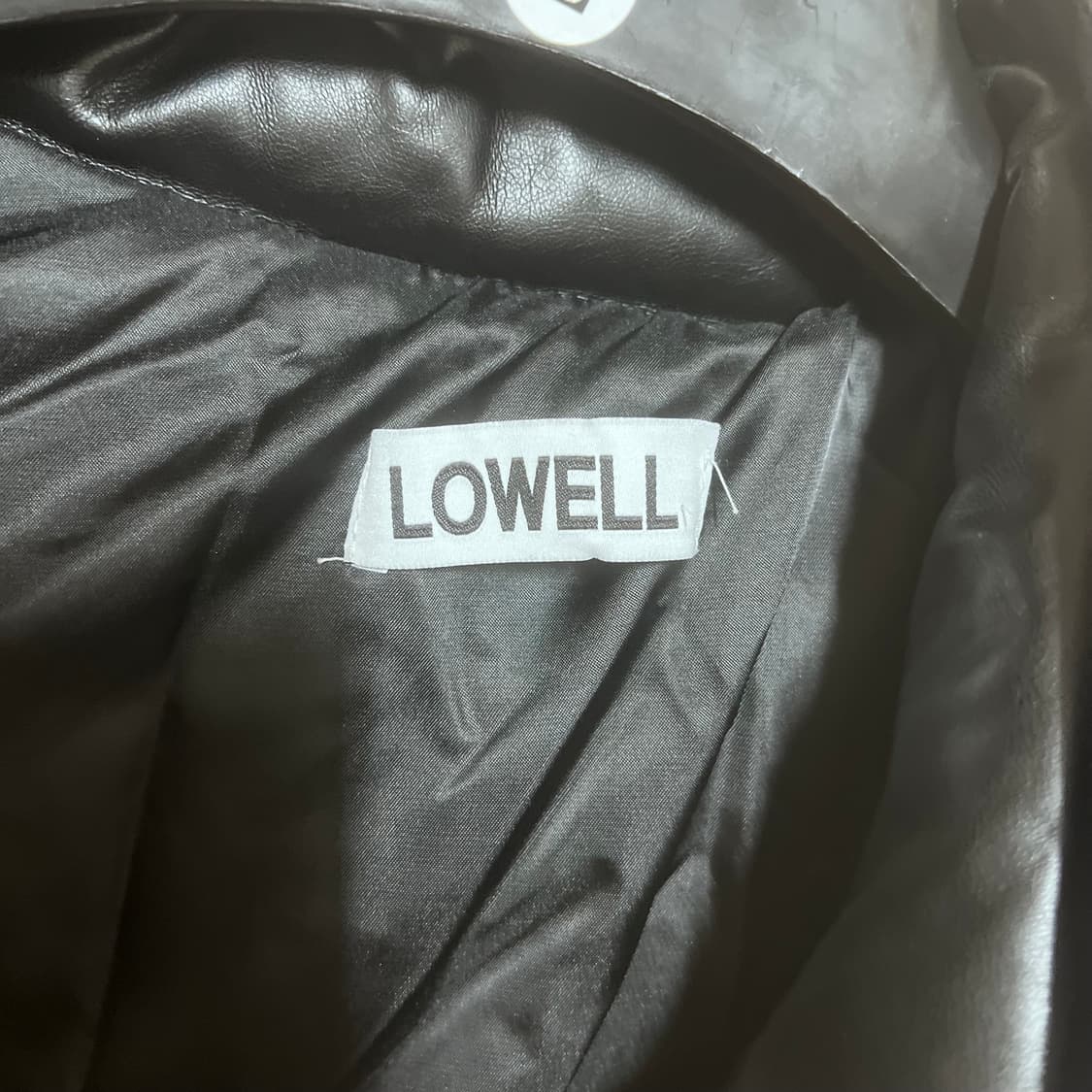 LOWEL 오버핏 레더 패딩조끼 상품이미지8