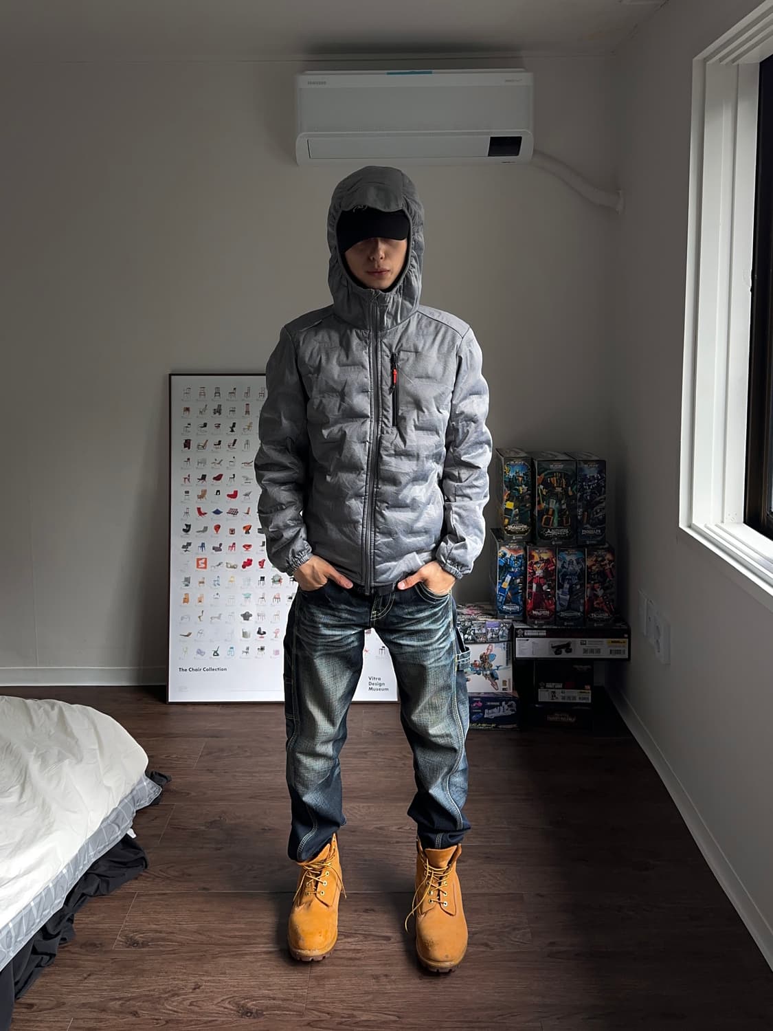 FieldCore 테트리스 푸퍼 자켓 상품이미지2