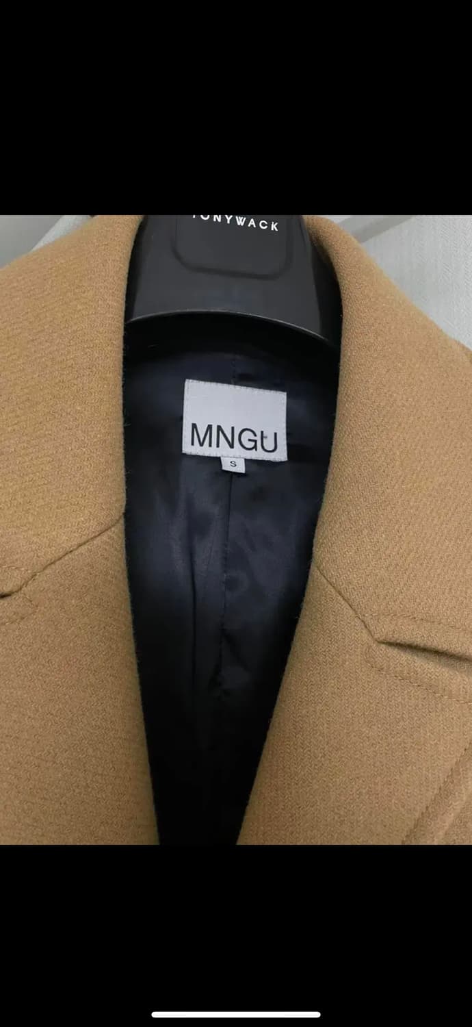 MNGU 더블코트 카멜 상품이미지2